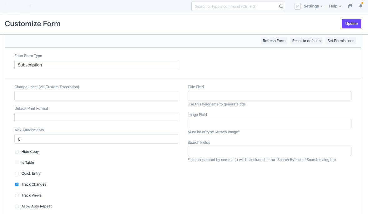 تخصيصات سريعة